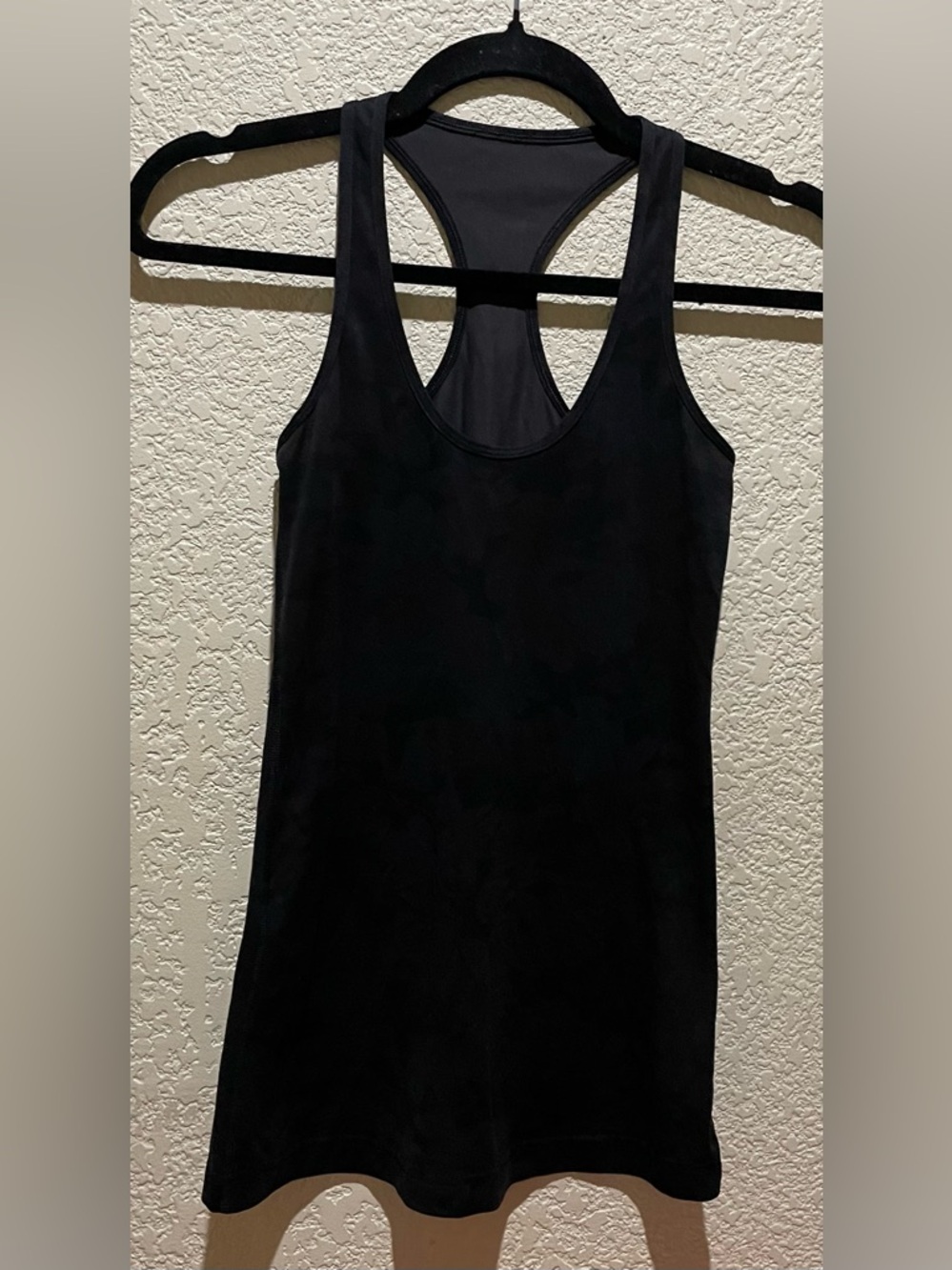 Lululemon Align Racerback tank Top camo black size 4?